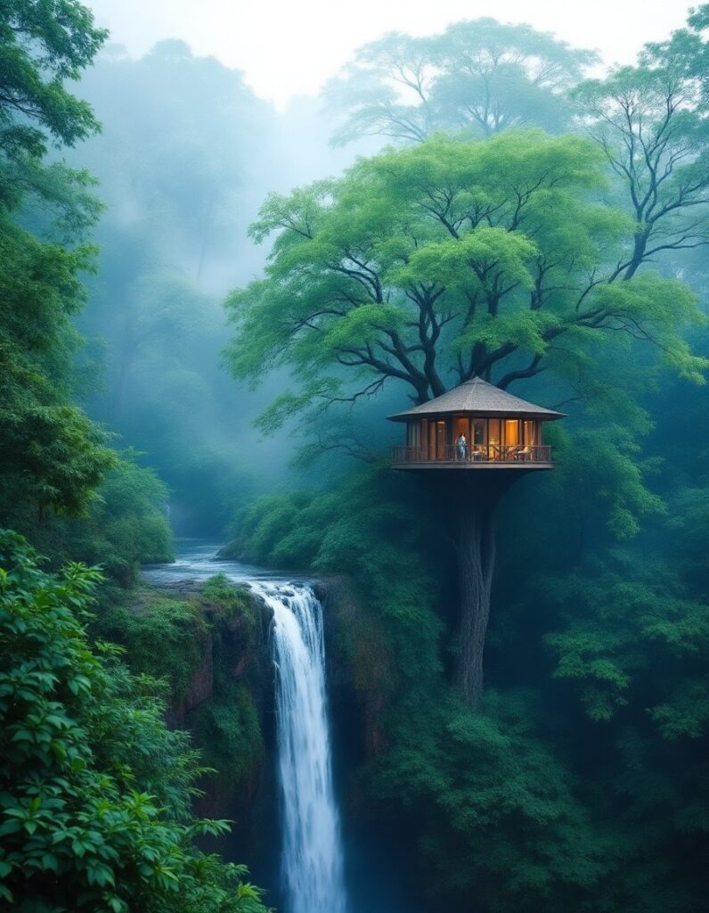 luxury eco-resort located close to the famous Abbey Falls